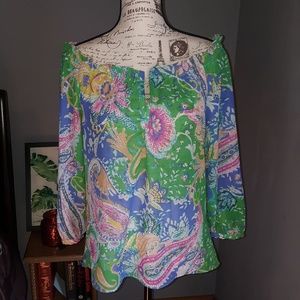 Chaps pastel blouse